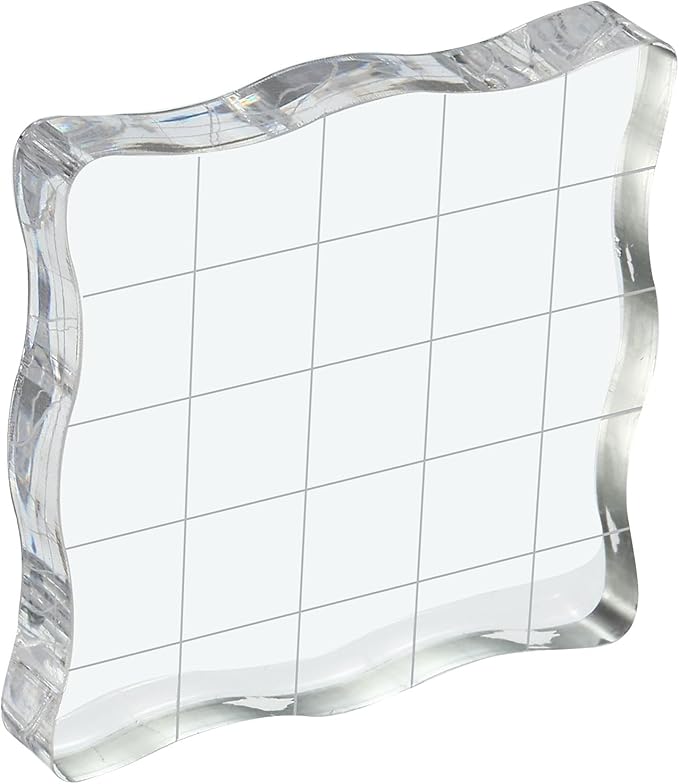 PATIKIL 2" x 2" Acrylic Stamp Block by PATIKIL