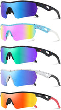 Kids Sunglasses Youth Baseball Sunglasses for Boys Girls 3-12 Polarized Softball Sports Goggles UV Protection