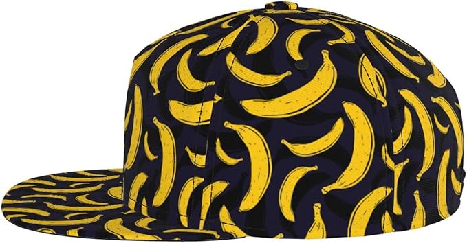 Fashion Snapback Hat for Men Women, Hip Hop Style Baseball Cap Flat Bill Hats Adjustable Trucker Sun Hat
