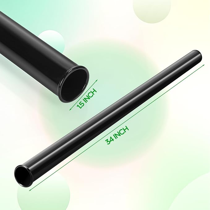 Wettarn 21 Pcs Golf Bag Tubes Bulk, Golf Clubs Protection Dividers Tube Black Plastic 1.5'' Diameter Individual Holder Tubes Accessories for Clubs Bag Separation and Organization for Men Women