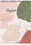 Cabreche Cute Sketchbook Top Spiral Bound Sketch Pad, 9 x 12 inch, 100GSM Thick by Cabreche