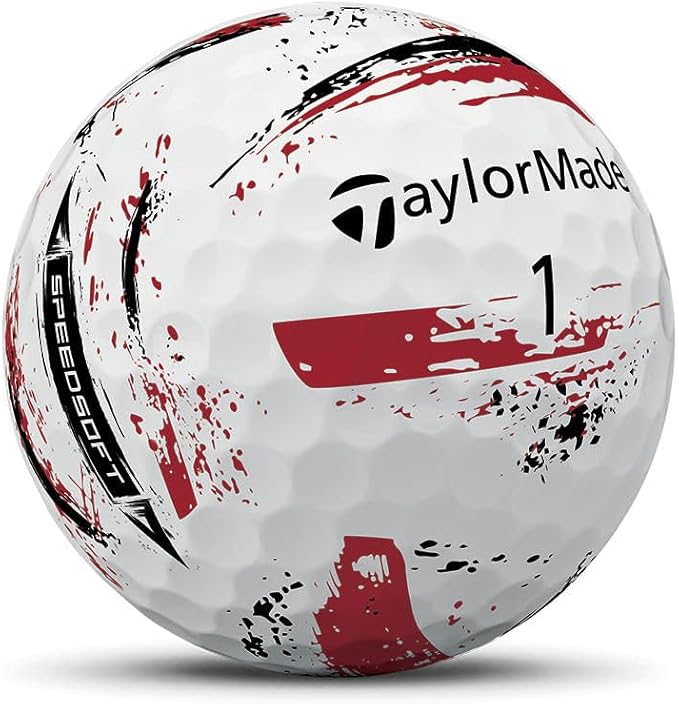 TaylorMade Golf Speed Soft Ink NFL Golf Balls