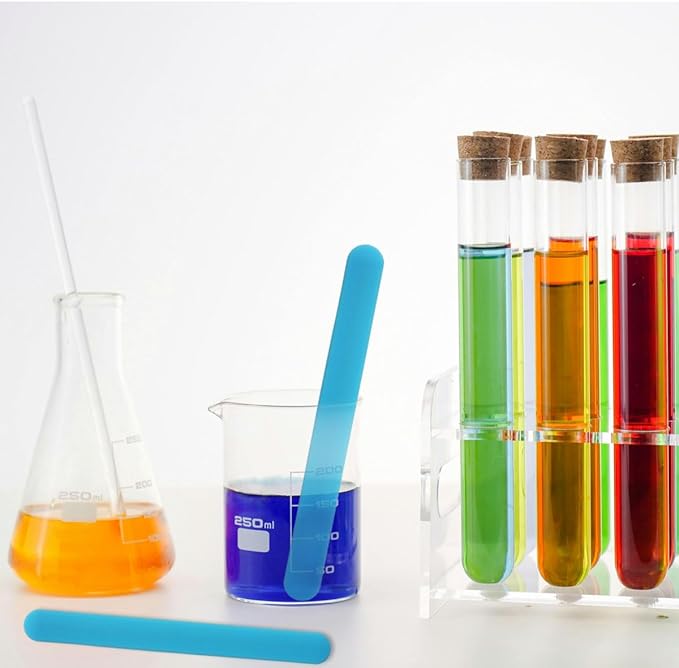 6 PCS Reusable Silicone Stirring Stick, Silicones Stirrings Sticks, - Image 7