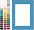 Poster Master Bay Blue Matboard – 4-Ply Acid-Free Picture Mat Board by PosterMaster