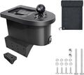 Golf Cart Ball Washer and Club Cleaner Kit, Golf Ball Cleaner and Club Head Washer with Golf Towel, Universal Golf Ball Washer Cleaner for EZGO, Club Car, Yamaha, Advanced EV, Star EV