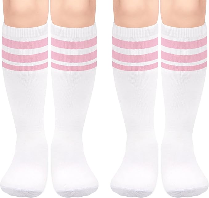 Olreco Toddler Soccer Socks Kids Baseball Socks Youth Softball Sock for Girls Boys Football Sock Boys Athletic Accessories
