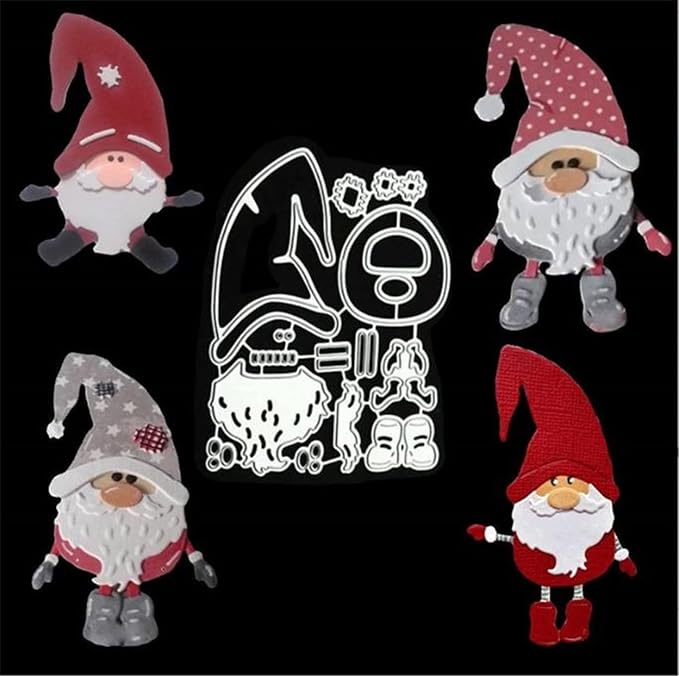Metal Cutting Dies DIY Merry Christams Embossing Stencil Template Scrapbooking by Annchaos