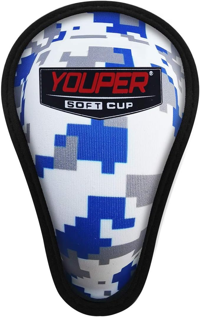 Youper Boys Youth Soft Foam Protective Athletic Cup (Ages 7-12), Kid Athletic Cup for Baseball, T-Ball, Football
