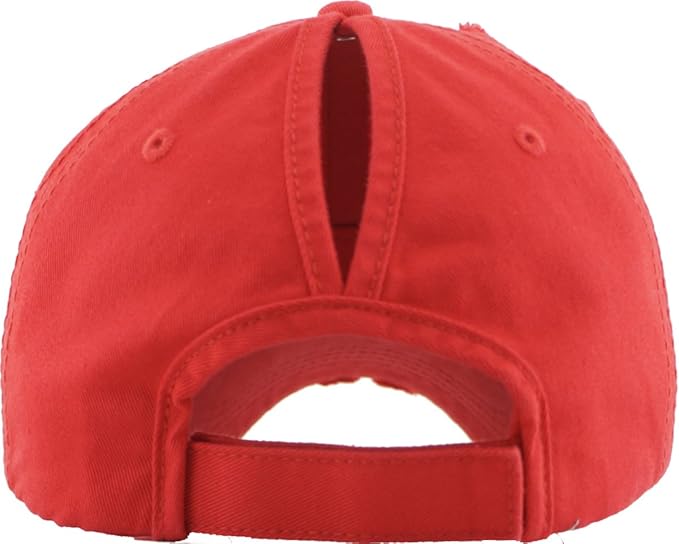 Classic Plain Ponytail Messy High Bun Headwear Adjustable Cotton Trucker Mesh Glitter Hat Baseball Cap