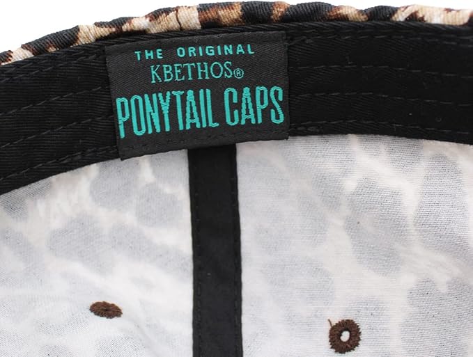 Classic Plain Ponytail Messy High Bun Headwear Adjustable Cotton Trucker Mesh Glitter Hat Baseball Cap