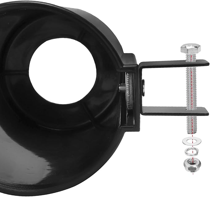 Roykaw Golf Cart Sand Bottle Sand Pot with Holder Universal Divot Filler Sand Bottle Compatible with EZGO, Club Car and Yamaha Models, Large Volume & No Drilling Required, Included Mounting Components