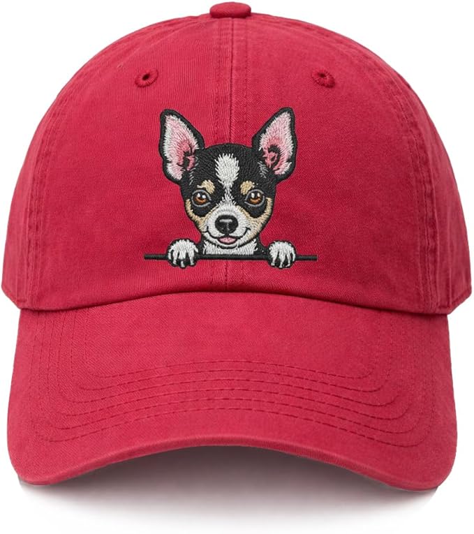 Pet Dog Lover Gifts,Embroidered Dog Baseball Hats for Men Women Dad Mom