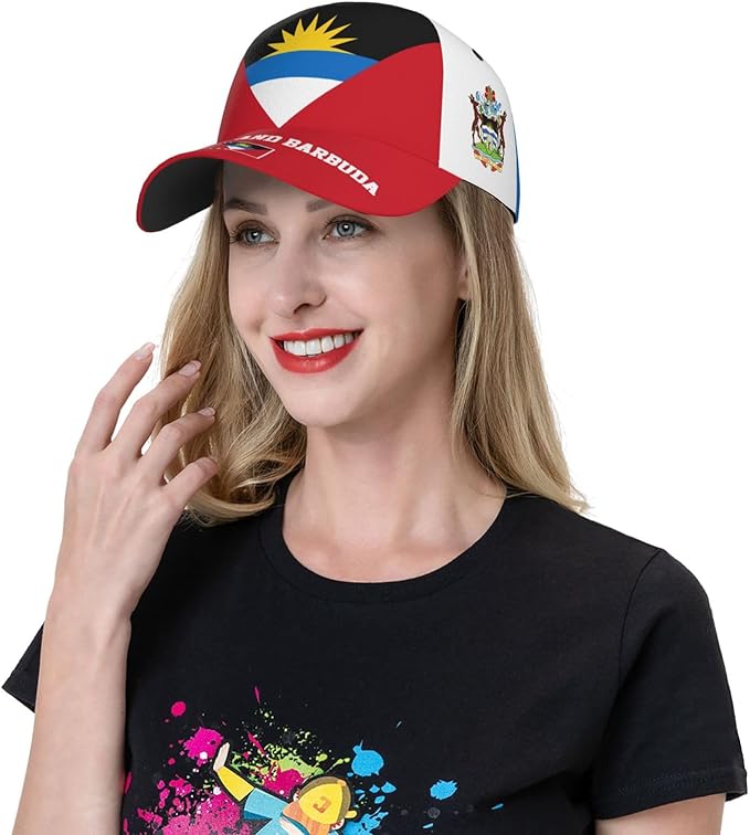National Flags Baseball Cap for Men Women, Fashion Adjustable Sun Protection Visor Caps Trucker Hat Patriotic Caps