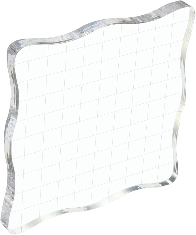 PATIKIL 4" x 4" Acrylic Stamp Block by PATIKIL