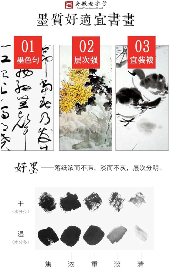 Sumi Ink, Chinese Calligraphy Ink, Liquid Black Carbon Ink, Manga Ink - Image 4