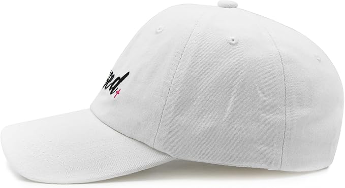 Waldeal Women's Embroidered Dad Hat, Adjustable Vintage Washed Cotton Baseball Cap for Men