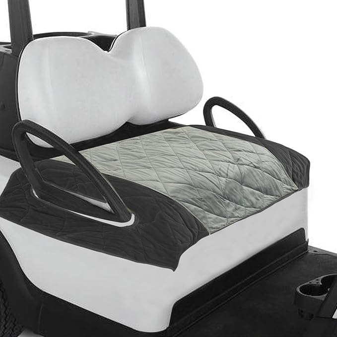 Golf Cart Seat Covers,EZGO Seat Cover,Heavy Duty Golf Cart Seat Blanket,Waterproof Travel Sports Cart Seat Cushion Covers for 2 Person Seats Club Car,Winter Golf Cart Accessories,Golf Cart Seat Cover