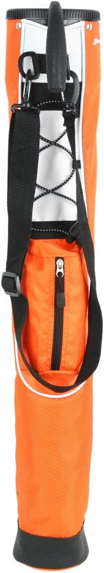 Orlimar Pitch ’n Putt Lightweight Sunday Golf Bag with Stand, Ultra-Light Carry Design, Two-Way Divider Top, Shoulder Strap, Compact Carry Golf Bag for Men & Women