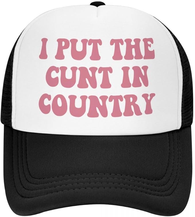 Funny Trucker Hat for Women Hot Pink Funny Gag Trucker Hats for Men Girls Trip