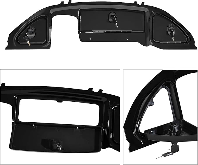 Golf Cart Dashboard Compatible with 2008.5-Up Club Car Precedent Tempo Onward Golf Cart, Club Car Precedent Dash Kt with Storage Compartments