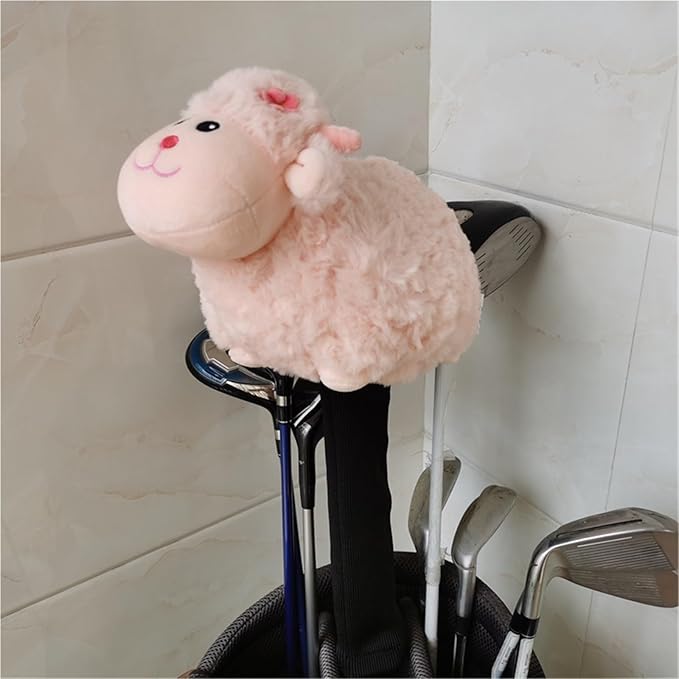 Funny Cartoon Animals Golf Club Head Covers Plush Golf Club Headcovers for Driver Headcover Golf Head Accessory
