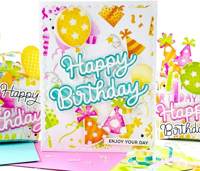 Metal Cutting Dies DIY Embossing Stencil Template Scrapbooking Card Making Mold - Image 4