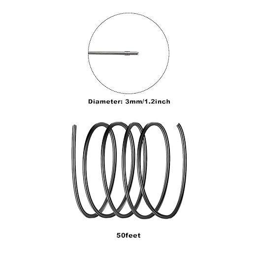 3mm Aluminum Craft Wire, 50 Feet 9 Gauge Bendable Anodized Metal Wire - Image 2