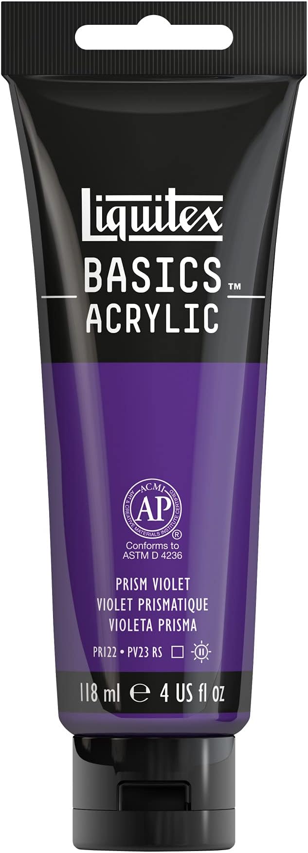 Liquitex BASICS Acrylic Paint, 118ml Tube, Prism Violet by Liquitex