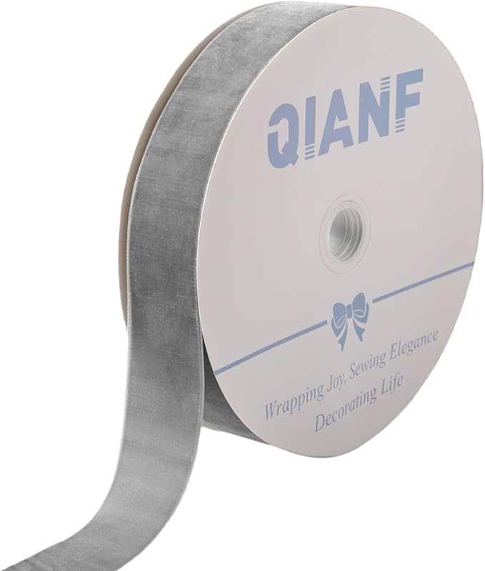 Velvet Ribbon, 1 1/2-Inch by 25-Yard Spool by QIANF