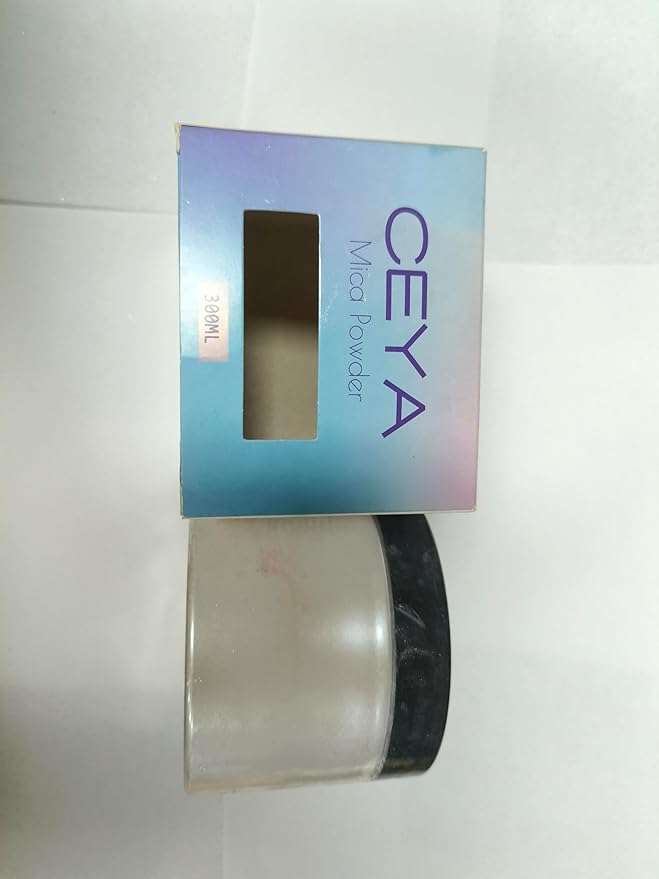 Ceya Mica Powder, 5.3oz/ 150g Porcelain White Pearlescent Effect Colorant - Image 8