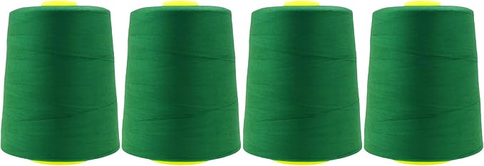 Mandala Crafts 4 Pack of Serger Threads Cones Spools by MandalaCrafts