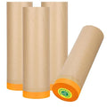 Pre-Taped Masking Paper for Painting, 20 Inch x 50 Feet Tape and Drape Painters by xianshengle