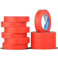 Red Painter's Tape, 1 inch x 60 Yards x 10 Rolls by KIWIHUB