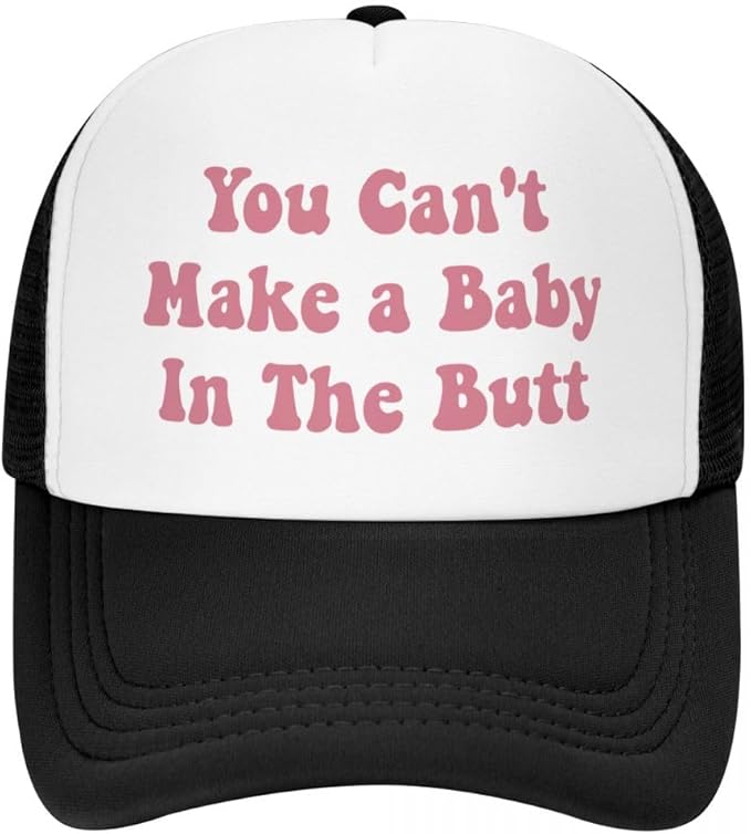 Funny Trucker Hat for Women Hot Pink Funny Gag Trucker Hats for Men Girls Trip