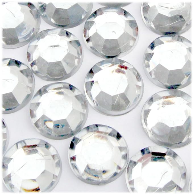 The Crafts Outlet 72pc Rhinestones Round 20mm - Image 6