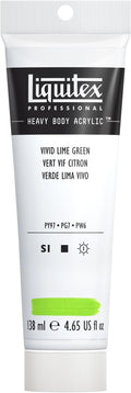 Liquitex Professional Heavy Body Acrylic Paint, 4.65-oz Tube, Vivid Lime Green by Liquitex