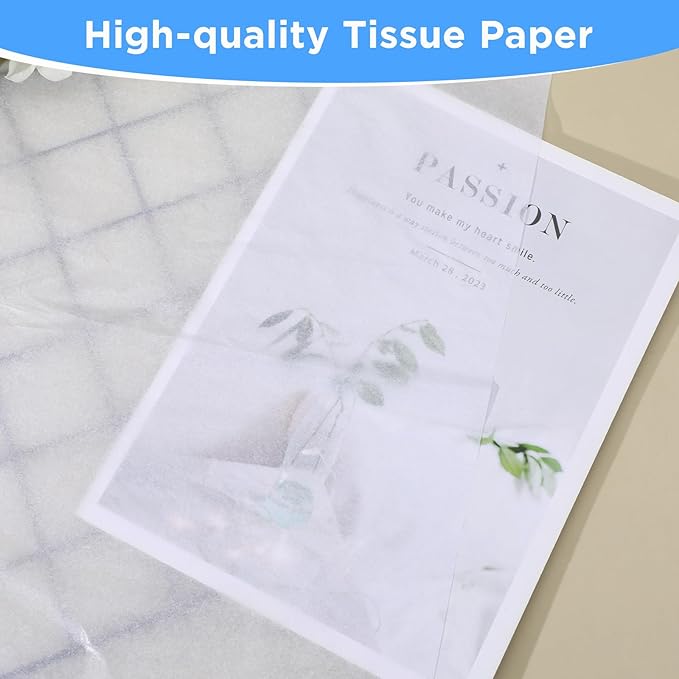152 Sheets 27x19 Inches Wet Strength Tissue Paper - Image 6