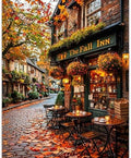 Autumn Paint by Numbers kit for Adults, Fall DIY Painting Kits 16x20inch