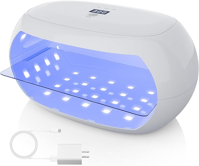 PUWANJILI UV Light for Resin, 360° Ring Dual-Layer & Adjustable Time Setting UV by PUWANJILI