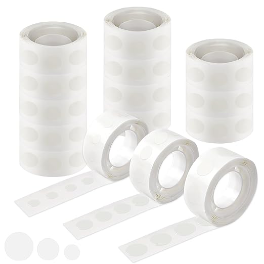 UPINS Glue Points Dots, 6 mm, 10 mm, 15 mm by UPINS