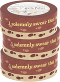 Paper House Productions Harry Potter 3-Pack Set of 2 Foil Accent Washi Tape by PaperHouseProductions