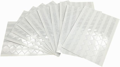10 Sheet Photo Corners Self Adhesive PVC Paper Photo Foto Corner Stickers - Image 2