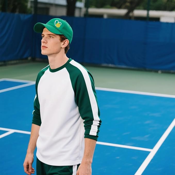 Pickleball Hat for Women Men, Adjustable Embroidered Heart Pickleball Baseball Cap