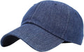 KBETHOS Classic Unisex Cotton Adjustable Low Crown Baseball Cap – Plain Dad Hat