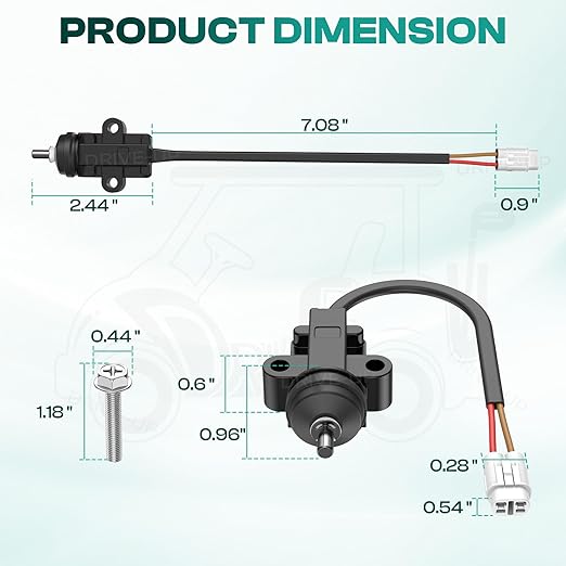 DRIVE UP Golf Cart Stop Switch Fits for Yamaha G14, G16, G19, G22 G29 Gas and Electric Golf Carts, Golf Cart Accelerator Micro Stop Switch for Yamaha JF7-82817-20