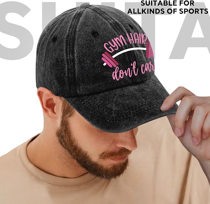 Humor Saying Adjustable Washed Cotton Baseball Cap, Funny Retro Trucker Hat Gift for Men Women Dad Husband Coworker