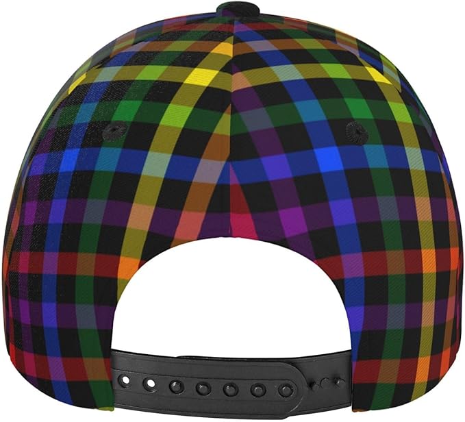 LGBT Gay Pride Rainbow Hat Men Women Baseball Cap Adjustable LGBT Trucker Hat Unisex Style Headwear Hats
