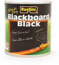 Rustins Blackboard Black Paint 500ml by Rustins