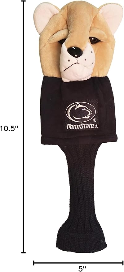 Team Golf NCAA Ohio State Buckeyes Mascot Head Cover Mascot Golf Club Headcover, Fits most Oversized Drivers, Extra Long Sock for Shaft Protection, Officially Licensed Product