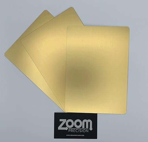 Zoom Precision Metal Engraving Sheets - Image 2